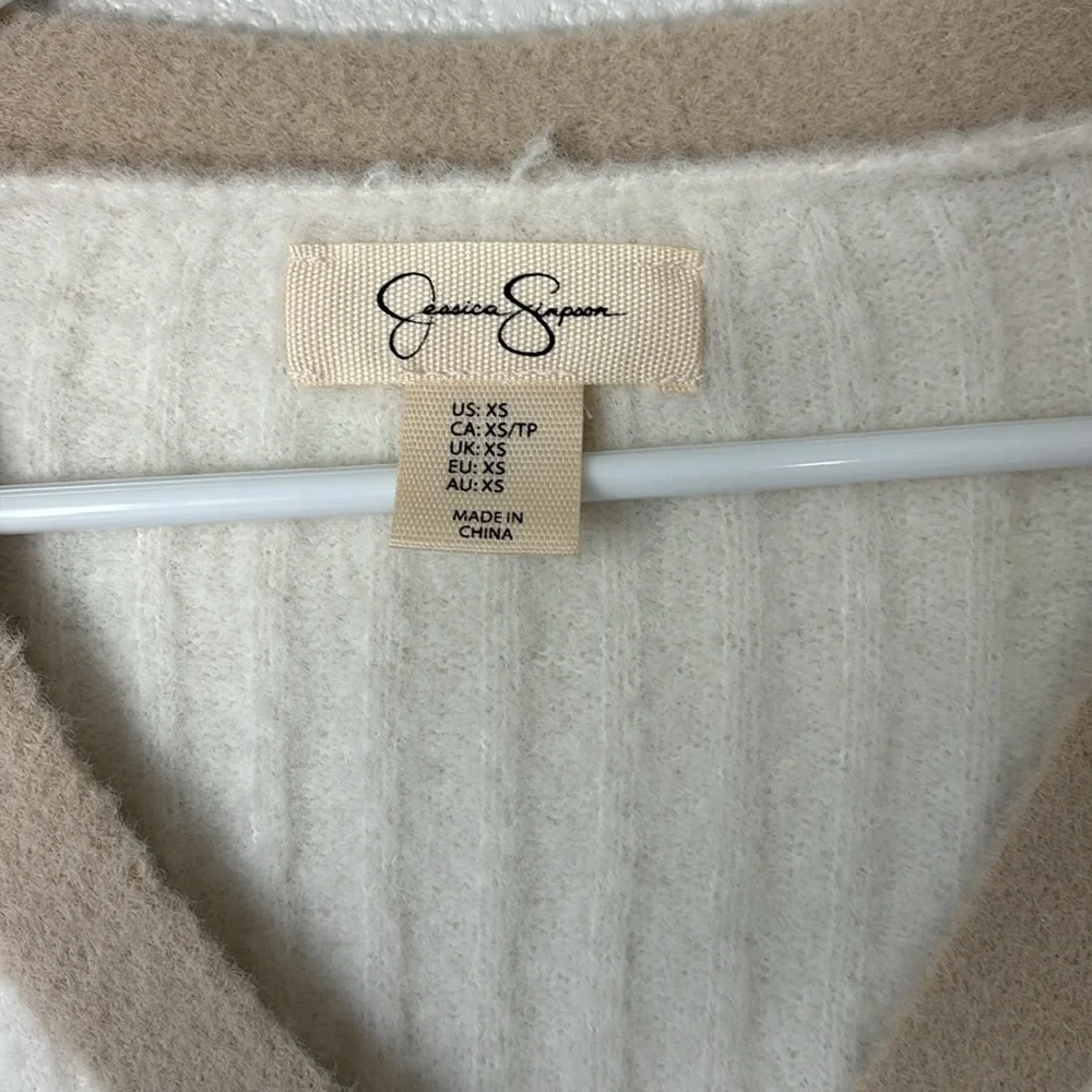 Jessica Simpson Long Sleeve Button Down Cardigan XS - Picture 2 of 7